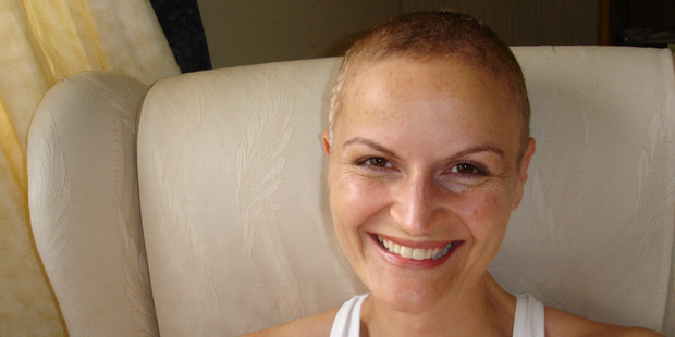 First head shave as chemo kicks in.