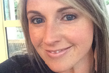 Justine McCall who sold her mum's Hepburn Rd house through real estate agent Aaron Drever after her mum died. Photo / Supplied