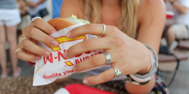 In-N-Out Burger. Photo / Instagram, @leannakrueger