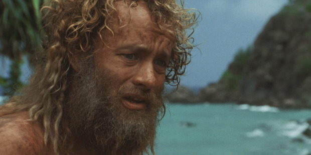 Tom Hanks found himself stranded in 'Cast Away'. Photo / Supplied