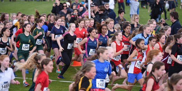 AIMS games cross country. Photo/George Novak