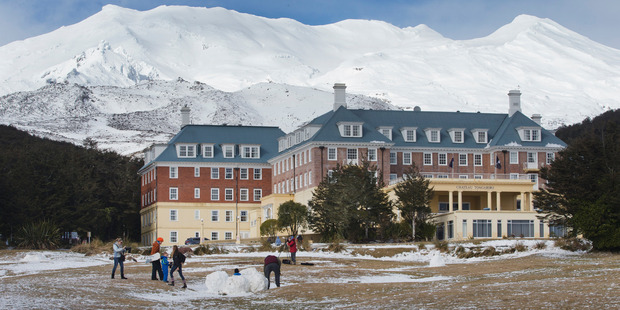 Unlike the South Island fields, Mt Ruapehu doesn't attract large numbers of international skiers.