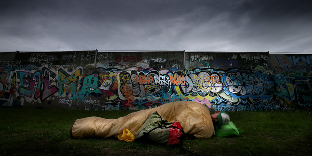 Homelessness is one of the unnatural disasters facing the Bay of Plenty. Photo/File