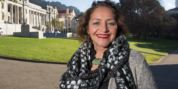 Maori Party list MP Marama Fox in her office at Parliament, Wellington. Photo / Mark Mitchell