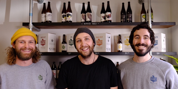 ParrotDog founders (left to right) Matt Kristofski, Matt Stevens and Matt Warner.