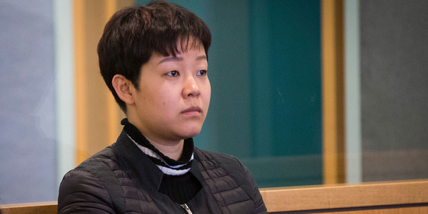 Yixin Gan at the High Court in Auckland. Photo / Jason Oxenham