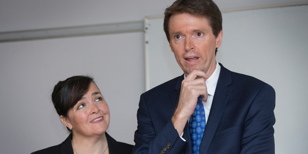 Former Conservative Party leader Colin Craig and wife Helen Craig.