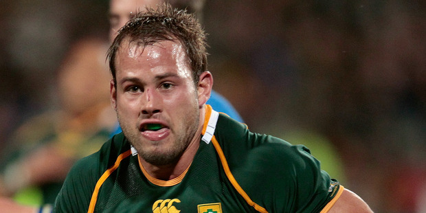 South Africa's halfback Francois Hougaard. Photo / Brett Phibbs