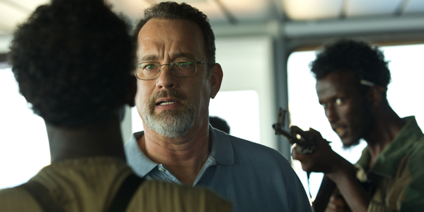 Tom Hanks starred as the captain of a hijacked container ship in 'Captain Phillips'. Photo / Supplied
