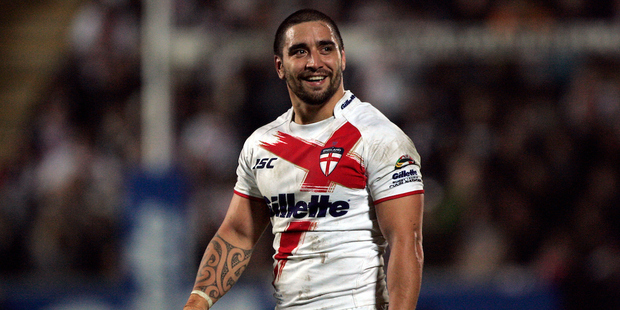 Rangi Chase playing for England. Photo / Photosport