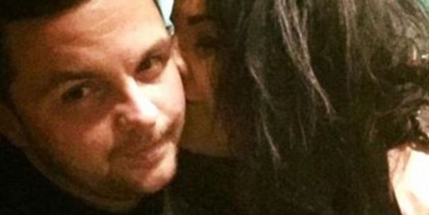 Exeter Crown Court heard Sian Allen attacked Scott Williams (pictured here together), on two different occasions. Photo / Supplied