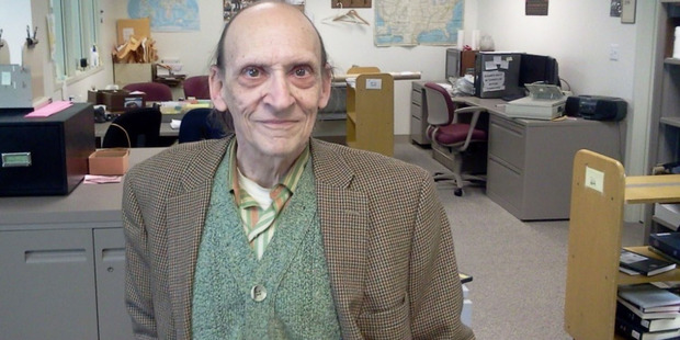 Robert Morin was a frugal librarian who drove an old car, ate TV dinners - and left US$4 million to his university. Photo / Courtesy of the University of New Hampshire.