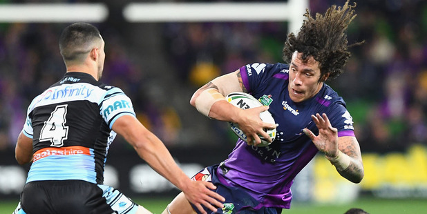 The Storm finished top and they face the Cowboys in week one of the NRL playoffs. Photo / Getty
