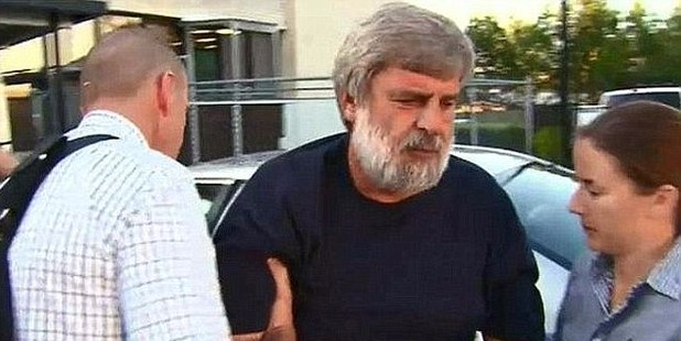 Thomas Chris Lang has been charged with the murder of his former partner. Photo / Nine Network