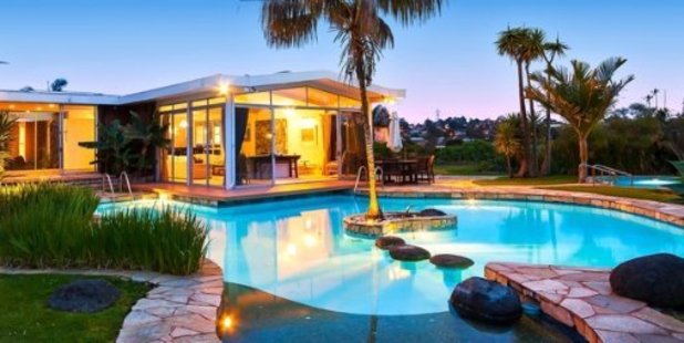 The original Tropicana house on the large property now owned by Ryman. Photo/supplied.