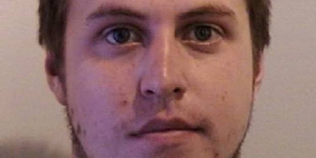 Felix Reagan is accused of painting a dog purple. Photo / Dukes County Sheriff's Office