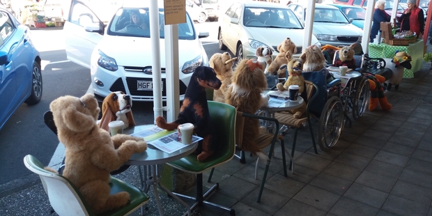 Spotted outside Retroshop at Thames Market.