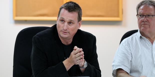 BUSY: Councillor Mark Hamilton