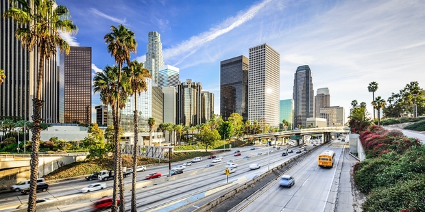 Downtown LA. Photo / 123RF