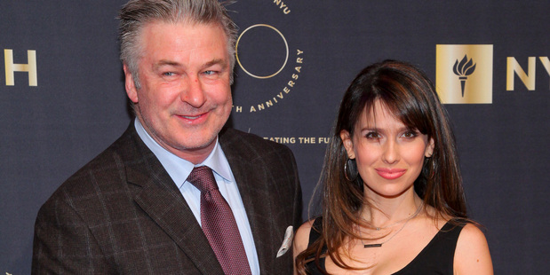 Alec and Hilaria Baldwin have welcomed their third child together. Photo/AP