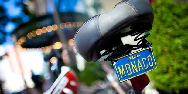 Bikes at Hotel Monaco Portland. Photo / Kimpton Hotels