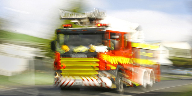 Emergency services are at a railway crossing in Matamata following a crash. Photo / Supplied