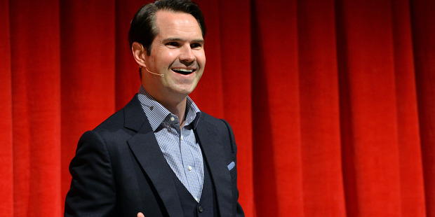 Jimmy Carr delivered a low-blow joke on Comedy Central's 'The Roast of Rob Lowe.' Photo / Getty