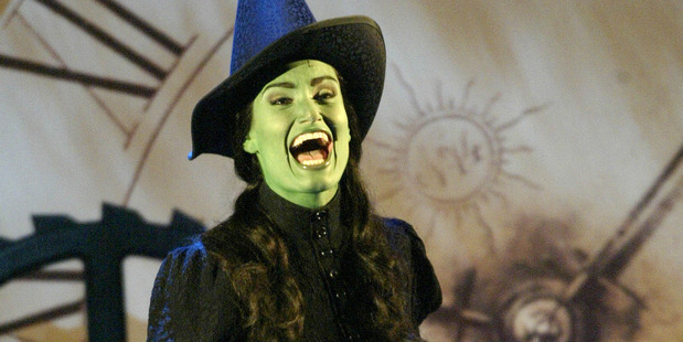 American singer and actress Idina Menzel of Wicked performs on stage. Photo / Getty