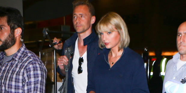 Taylor Swift and Tom Hiddleston are seen at LAX on July 06, 2016 in Los Angeles, California. Photo / Getty