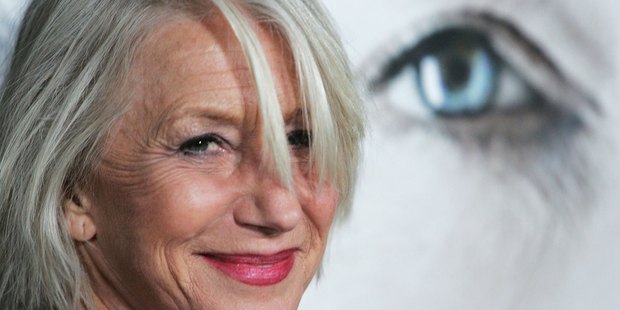 Actress Helen Mirren, arrives at the Miramax Premiere Of The Queen; held at the Academy of Motion Pictures Arts and Sciences. Photo / Getty