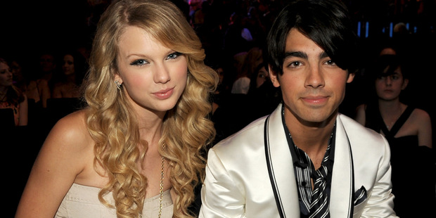 Singers Taylor Swift and Joe Jonas at the 2008 MTV Video Music Awards at Paramount Pictures Studios. Photo / Getty