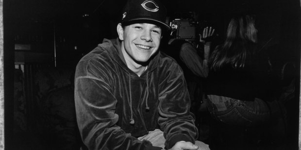 American actor and rapper Mark Wahlberg (aka Marky Mark) poses for a photo at a party at the Limelight nightclub in February 1992 in New York City, New York. Photo / Getty