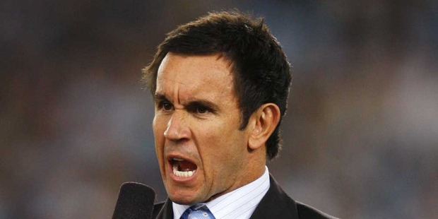 Matty Johns was retired by 2005, but he was still involved in some of the more memorable moments of that year's NRL Grand Final. Photo / Getty Images.
