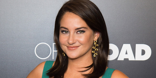 Shailene Woodley revealed her parents made her and her brother hug for hours in the front yard if they fought. Photo / AP