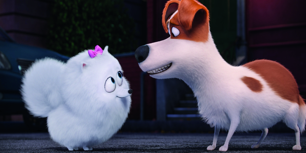 A scene from the animated film The Secret Life of Pets.
