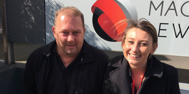 Jeremy Batten (left) and Ashley Orchard. Photo / Ophelia Buckleton