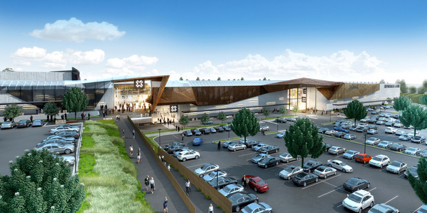 Tauranga Crossing, a $50 million shopping complex, will open its first stores tomorrow at 8am.