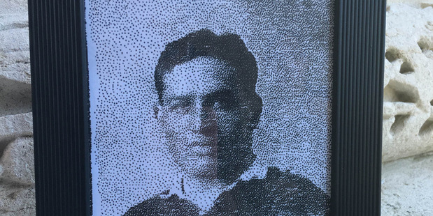 Alexander Ormond was among 72,000 soldiers listed on the Thiepval Memorial in France. Photo / Supplied