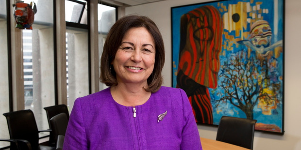 Education Minister Hekia Parata in her Beehive office. Photo / Mark Mitchell