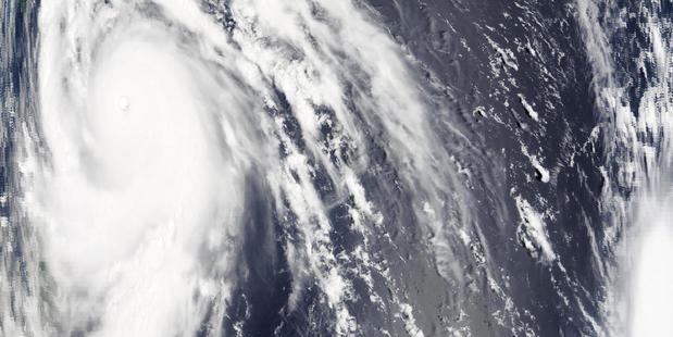Typhoon Meranti off the coast of Taiwan. Photo / Supplied