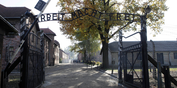 Israel Cristal was imprisoned with his wife and two children at Auschwitz. Photo / AP