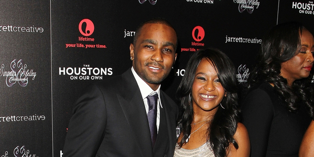 Nick Gordon and Bobbi Kristina Brown. File photo / AP