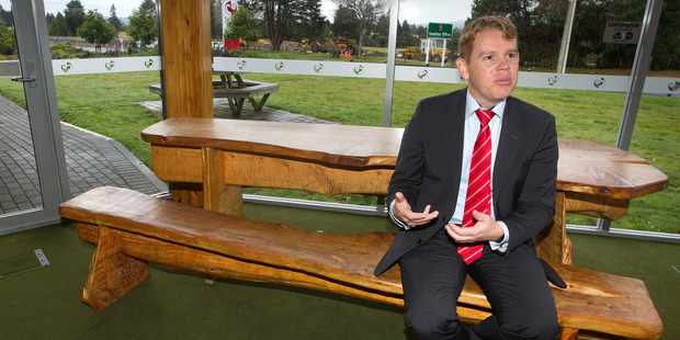 Labour's education spokesman Chris Hipkins sees big risks in the Government's education reforms. Rotorua Daily Post Photograph by Ben Fraser.