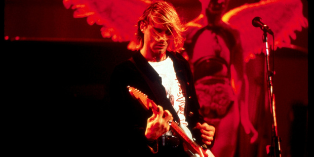 Nirvana finally hit back after getting sick of theories their late friend Kurt Cobain is still alive. Photo / Supplied