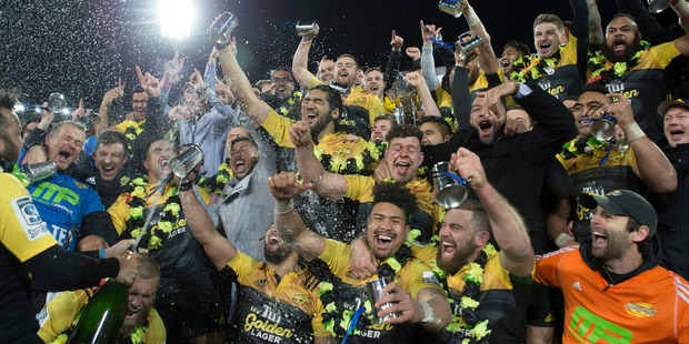 The Super Rugby champions could soon face off with a northern hemisphere club. Photo / Mark Mitchell