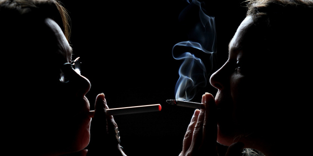 A widespread switch to e-cigarettes would cut exposure to second-hand tobacco smoke as they pose no material risk to bystanders. Photo / File