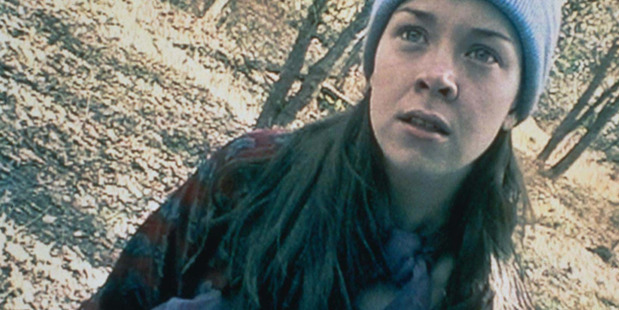 Heather Donahue from the film The Blair Witch Project, 1999.