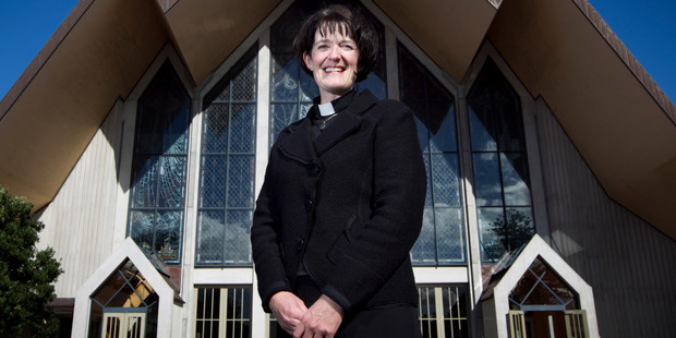 The newly appointed Archdeacon of Canterbury Jo Kelly-Moore. Photo / Natalie Slade