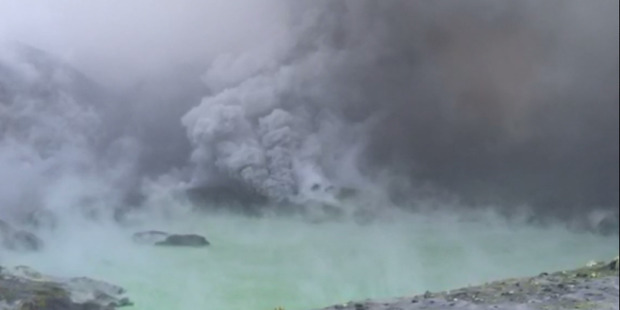 Following a small ash eruption on Tuesday volcanologists have been keeping a watchful eye on it. Photo / Supplied