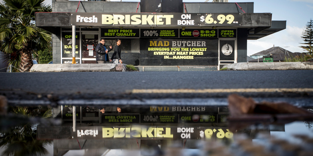 The original Mad Butcher store in Mangere (pictured) went into liquidation in July.
